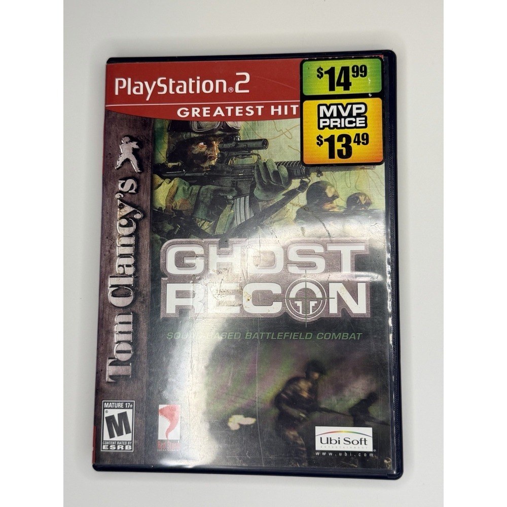 Tom Clancy's Ghost Recon (Sony PlayStation 2, 2002) PS2